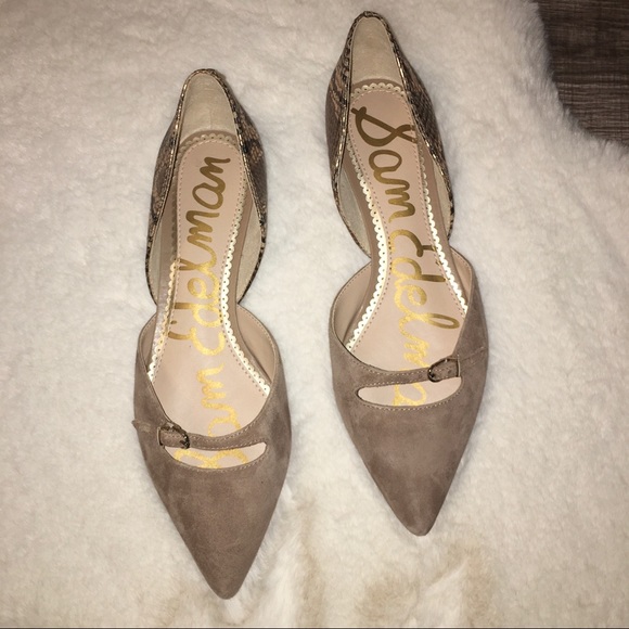 Sam Edelman Rina Genuine Calf Hair d’Orsay Flat - Picture 3 of 12